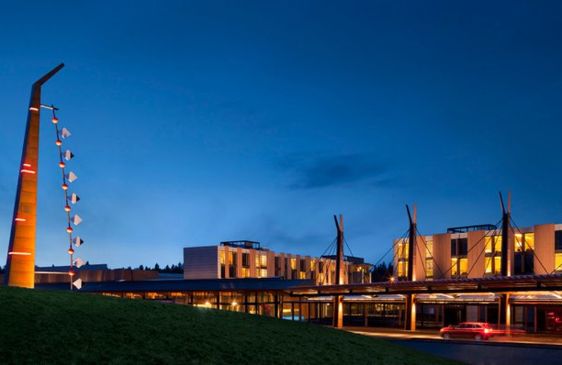 Exterior view of Coeur d Alene Casino Resort Hotel.