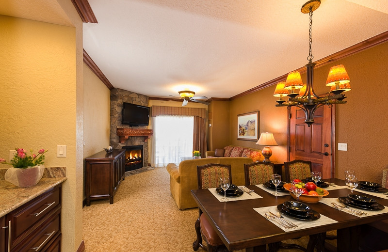 Guest living room at Westgate Park City Resort & Spa.