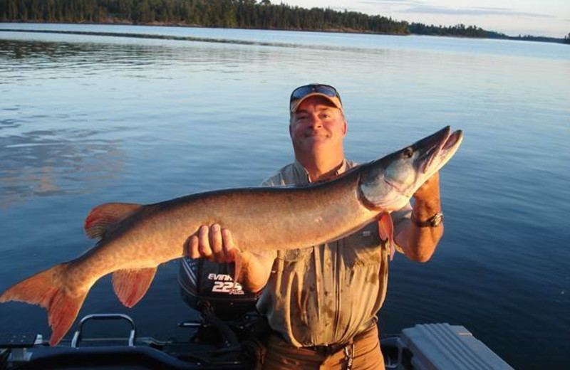 Fishing at Grassy Narrows Lodge