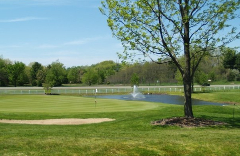 Golf course at Manistee National Golf & Resort.