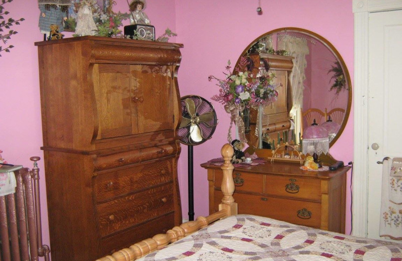 Guest room at Country Haven B&B.