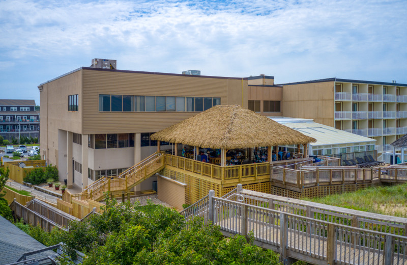 Exterior view of Ramada Plaza Nags Head Oceanfront.