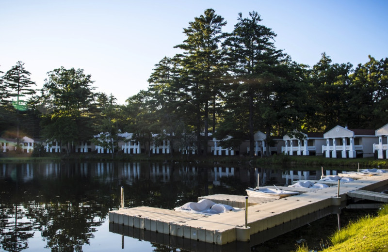 Exterior view of Cove Pocono Resorts.