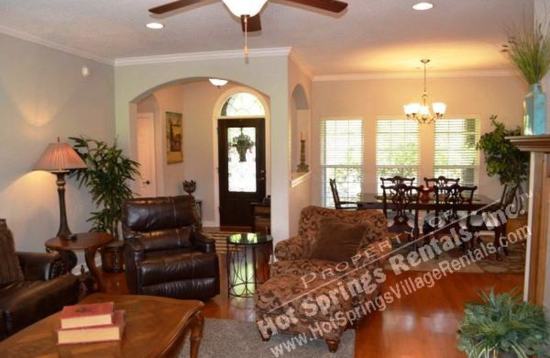 Rental interior at Hot Springs Village Rentals.