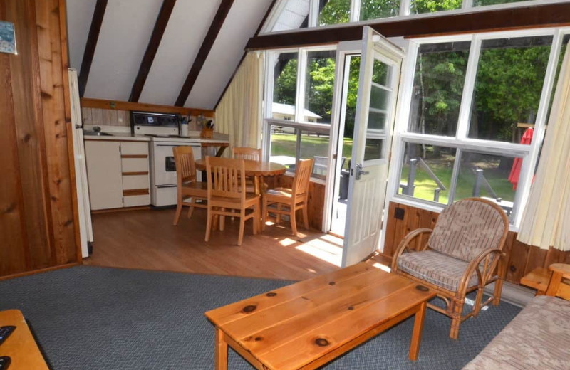 Guest kitchen at Balsam Resort.