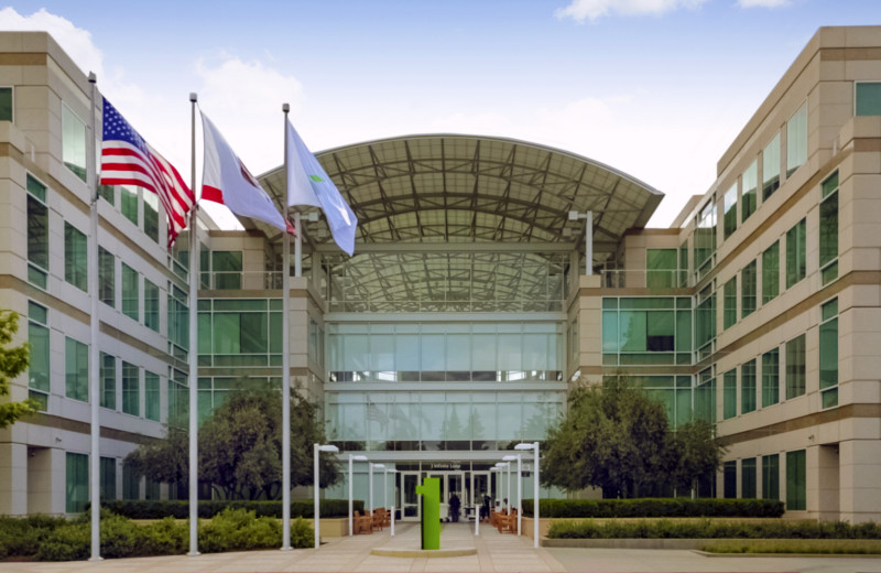 Exterior view of Cupertino Hotel.