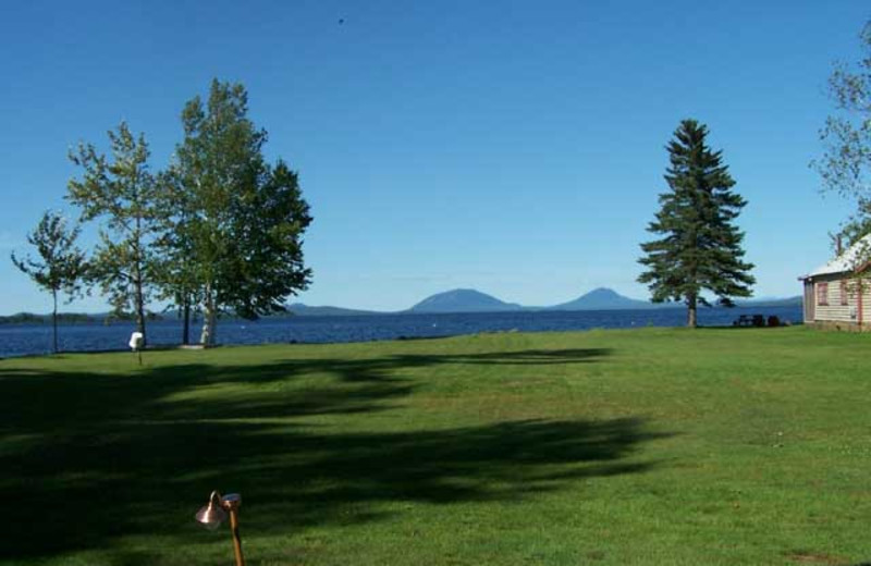 Cabin exterior at Wilsons On Moosehead Lake.