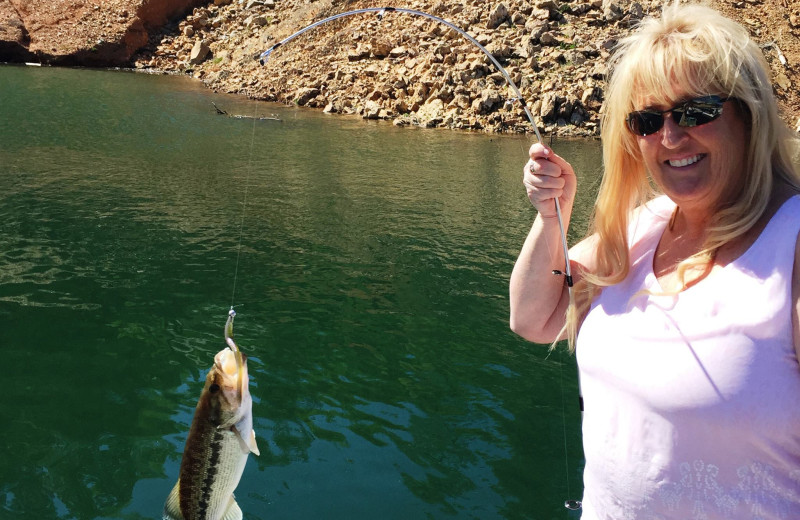 Fishing at Tsasdi Resort.