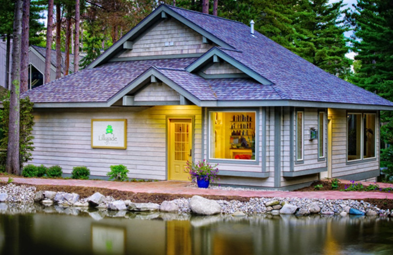 Spa exterior at The Homestead.
