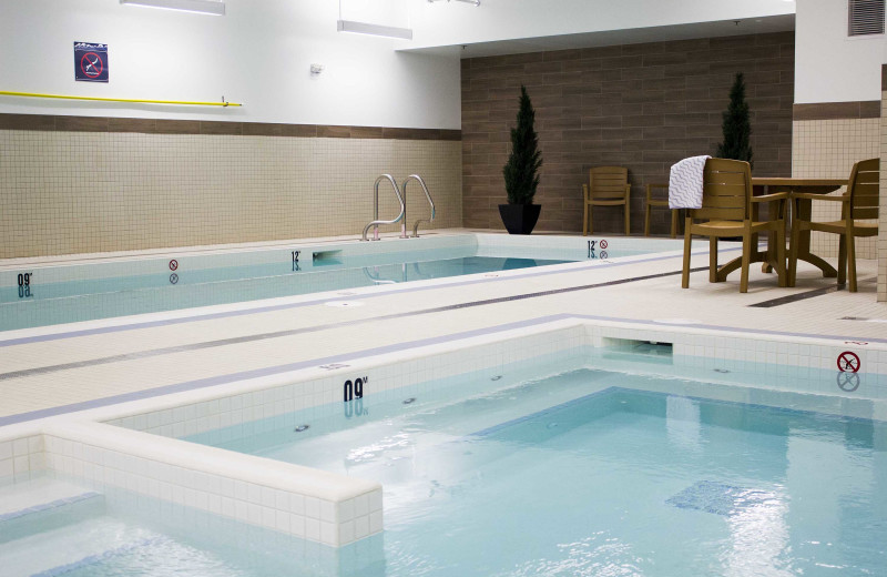 Indoor pool at The Crimson Jasper.