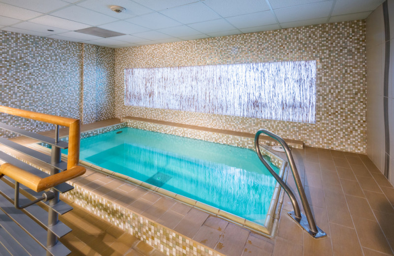 Indoor spa pool at Vail Mountain Lodge & Spa.