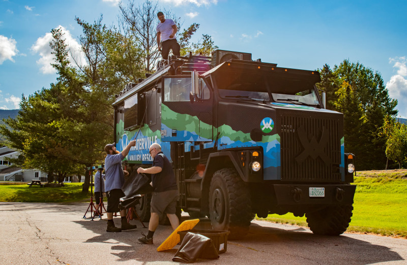 Food truck at Waterville Valley.