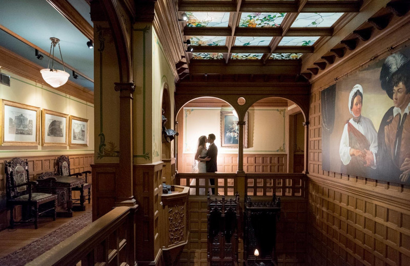 Weddings at The Van Dusen Mansion.