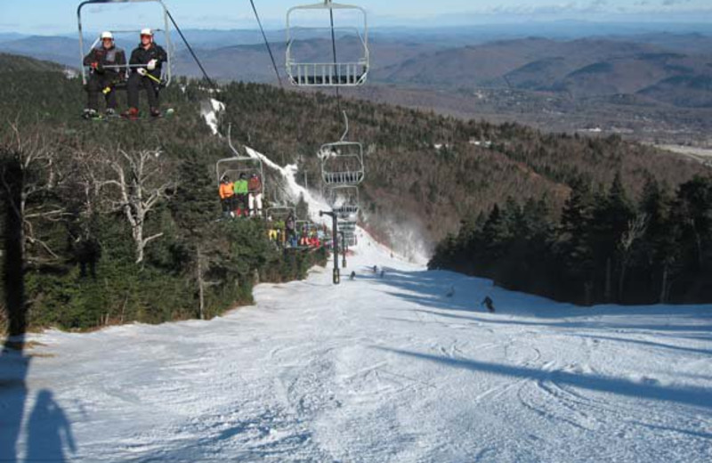 Ski lift at Birch Ridge Inn.