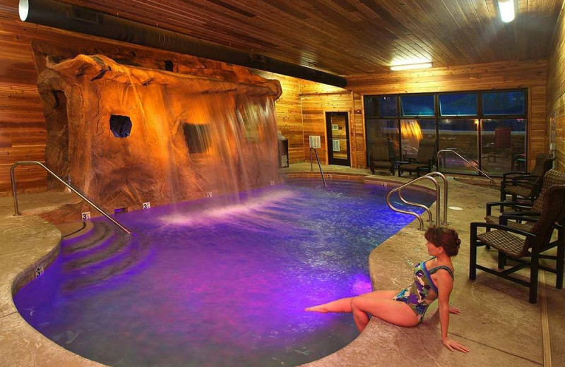 Indoor pool at Grand Lodge at Brian Head.