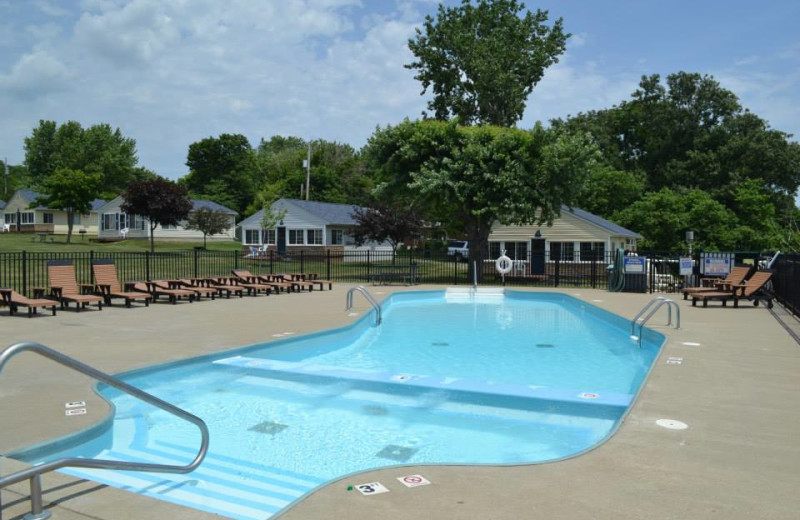 Outdoor pool at South Beach Resort.