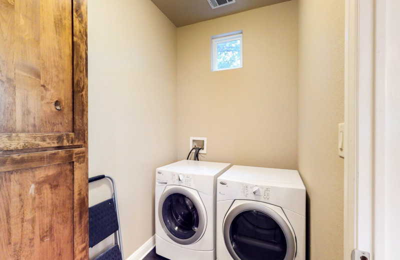 Rental laundry room at Still Waters Vacation Home.