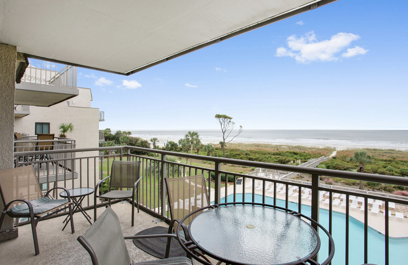 Rental balcony at Seashore Vacations Inc.