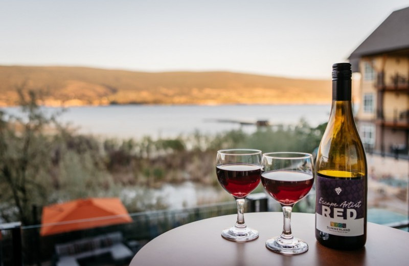 Balcony view at Summerland Waterfront Resort.