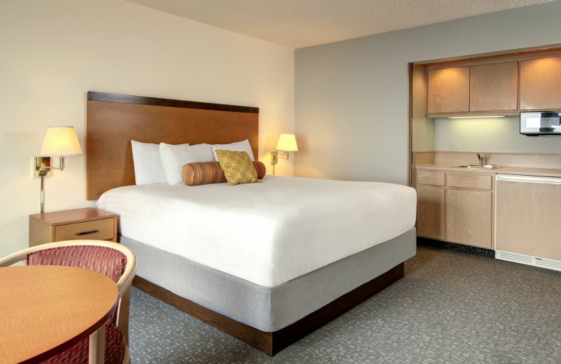 Guest room at The Whaler.