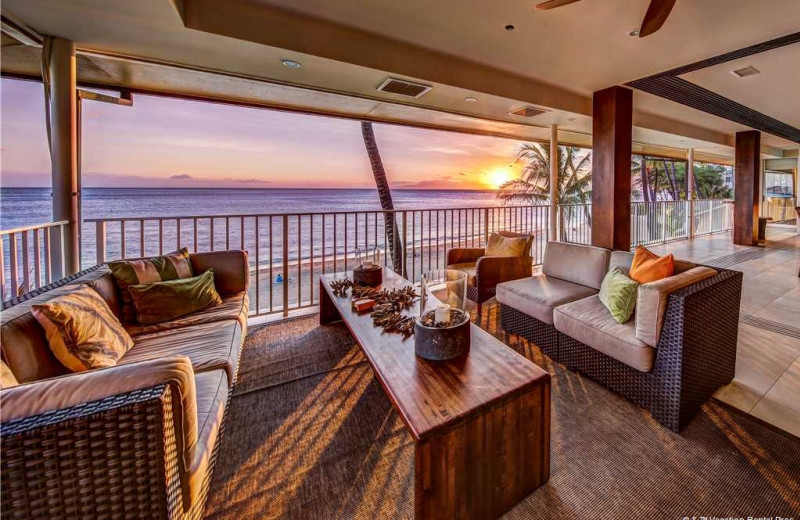 Rental balcony at Vacation Rental Pros - Maui.
