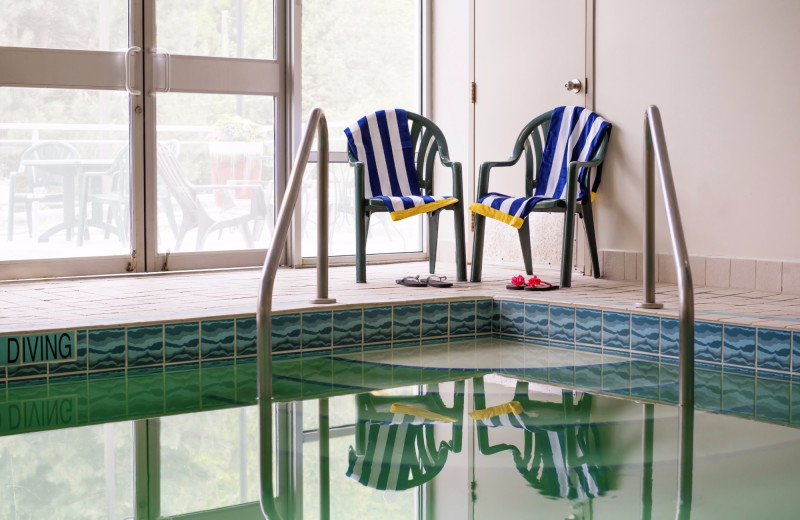 Indoor pool at Harrison Beach Hotel.