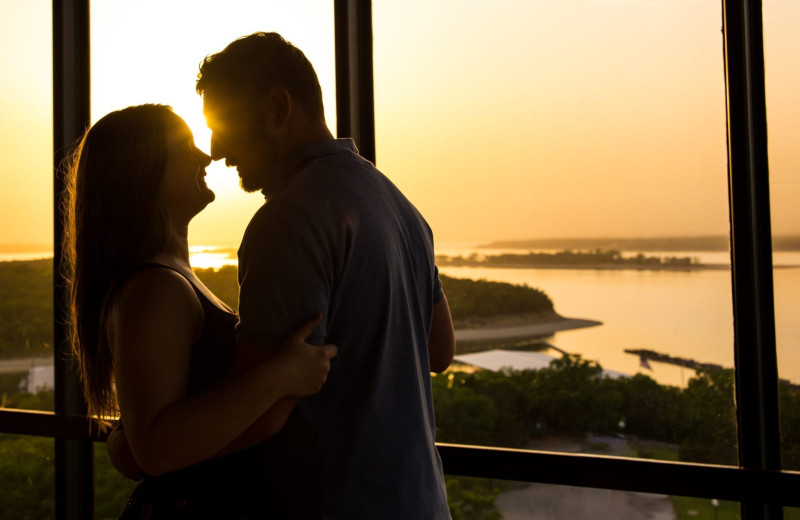 Couple at Tanglewood Resort and Conference Center.