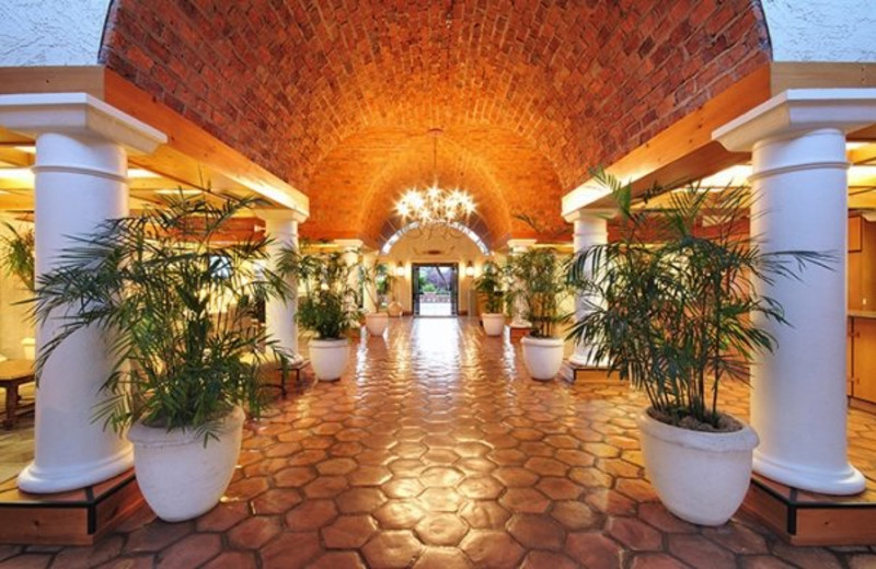 Lobby area at Chaparral Suites Scottsdale.