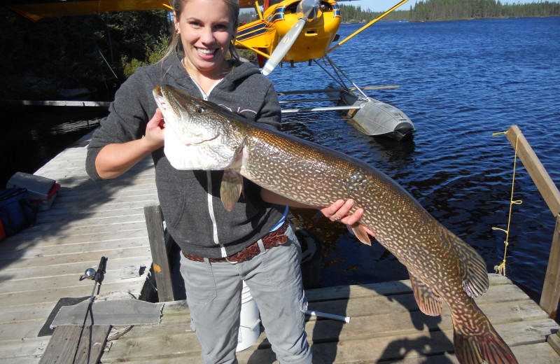 Fishing at Clark's Resorts & Outposts.