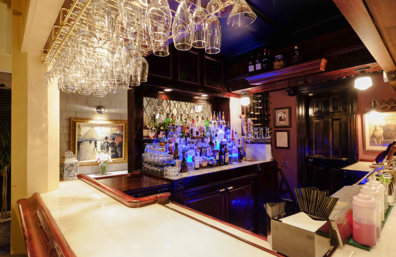 Bar at Balance Rock Inn.