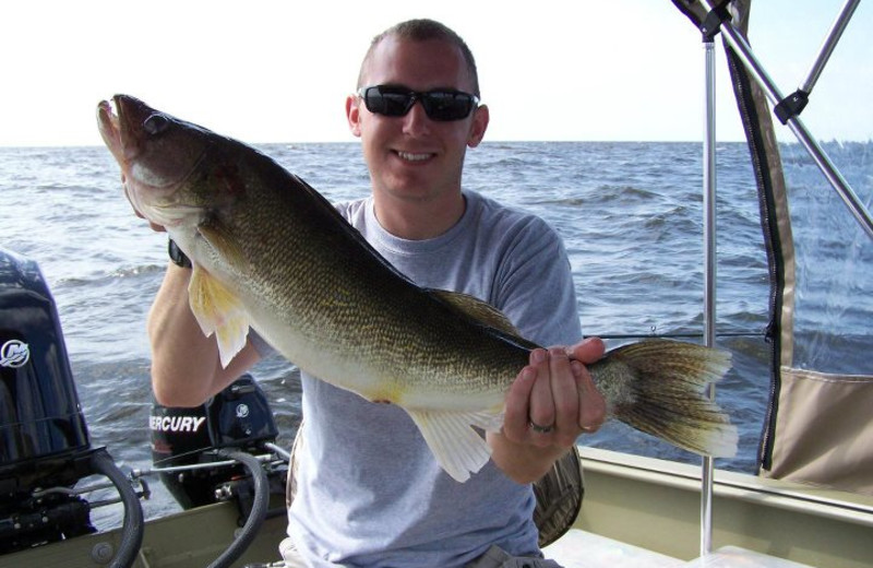 Fishing at Cyrus Resort.