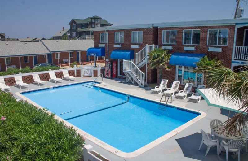 Outdoor pool at Colonial Inn.