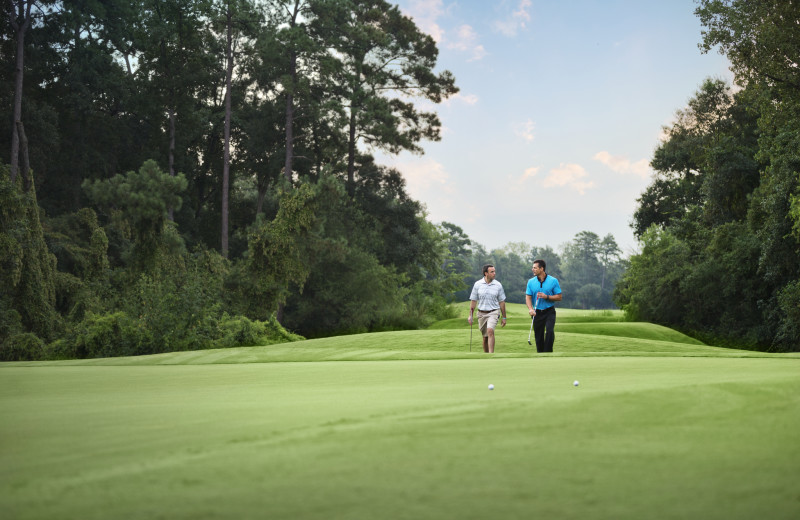 Golf course at The Woodlands Resort and Conference Center.