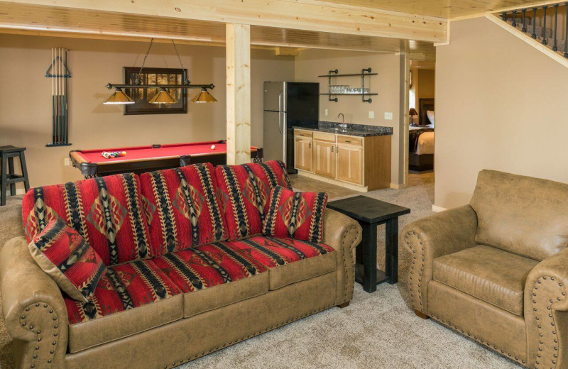Guest room at Cragun's Resort and Hotel on Gull Lake.