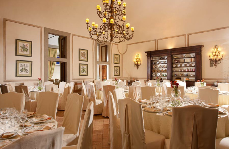 Dining at Park Hotel Villa Grazioli.
