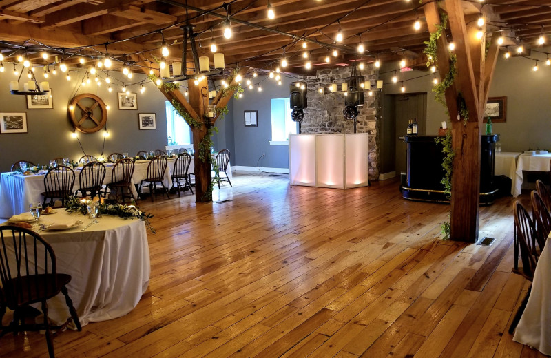 Weddings at Inn at Millrace Pond.