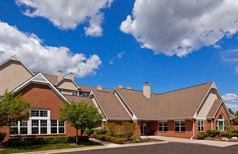 Exterior view of Residence Inn Detroit Novi.