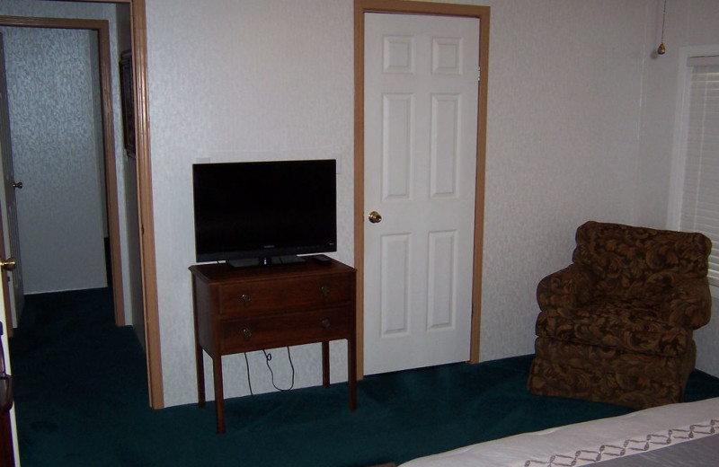 Bedroom at Sunset Cottage at Lake LBJ.