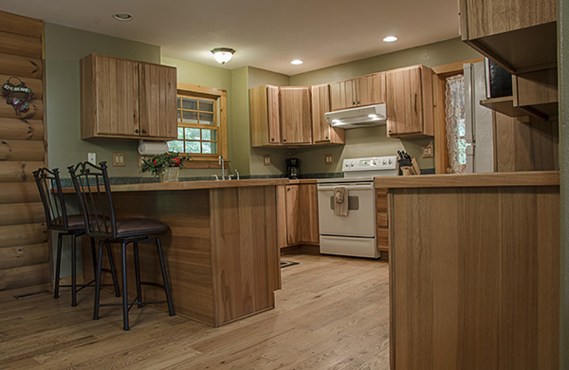 Kitchen at Hideaway Haven.