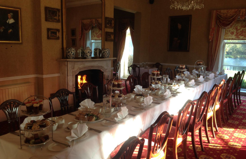 Dining at Hackness Grange Country House.