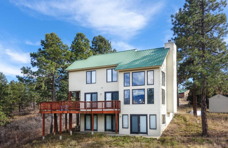 Rental exterior at Durango Colorado Vacations.