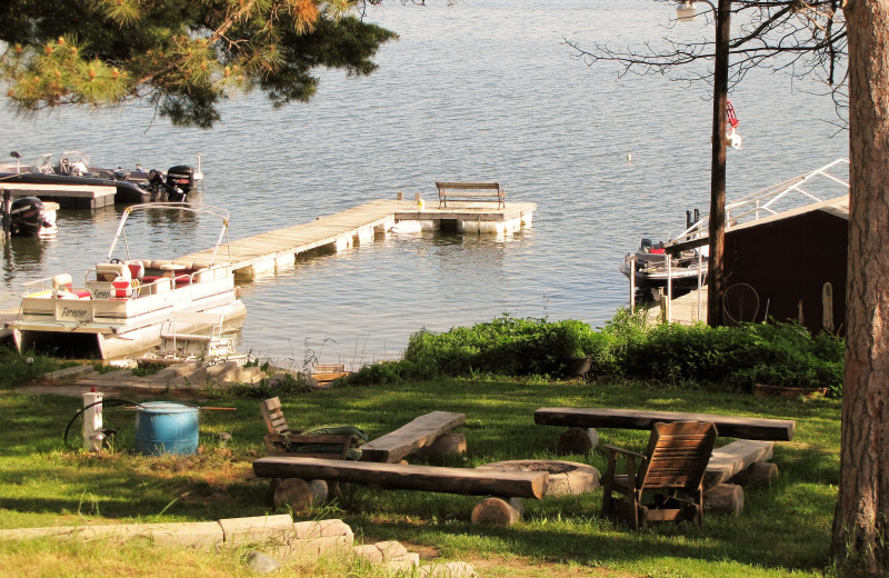 Lake view at Steamboat Lake Resort.