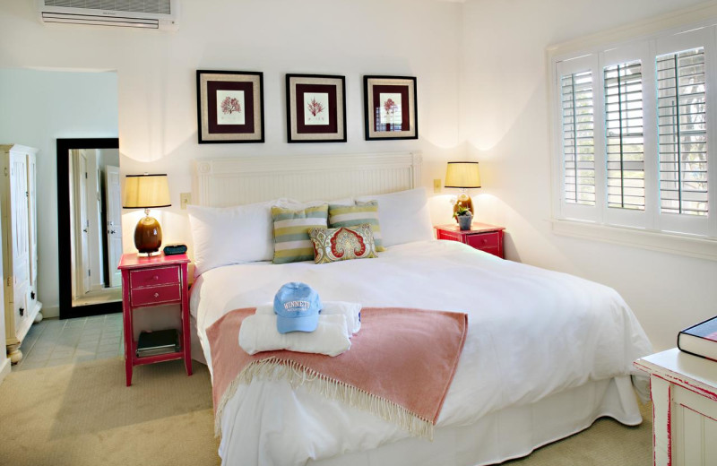 Guest room at Winnetu Oceanside Resort.