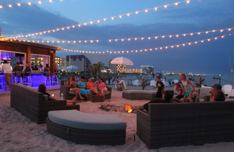 Beach bar near Icona Cape May.