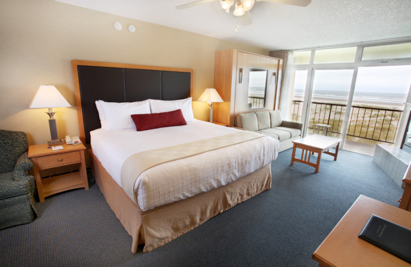 Guest room at Ocean View Resort.