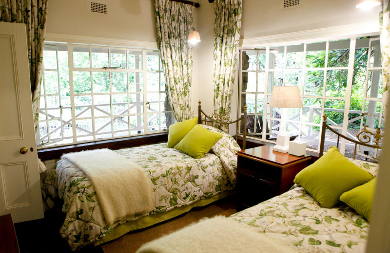 Guest room at Reilly's Rock Hilltop Lodge.