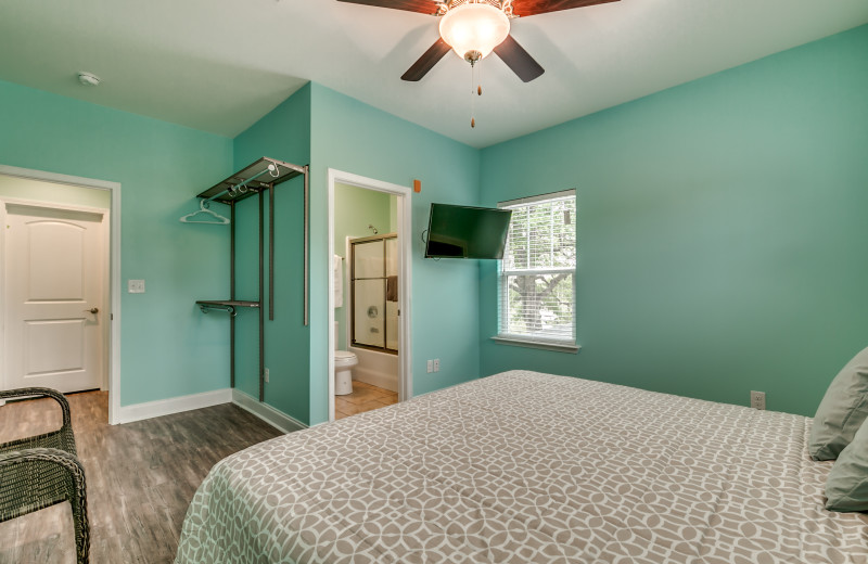 Guest bedroom at Together Resorts.