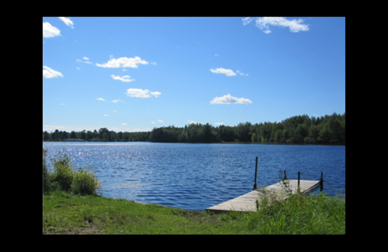 Lake view at Brumley's Resort.