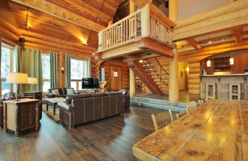 Rental interior at Fernie Central Reservations.