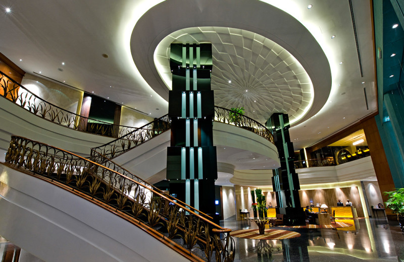 Lobby at Eastin Hotel.